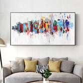Toile - Abstracted Color Rainbow
